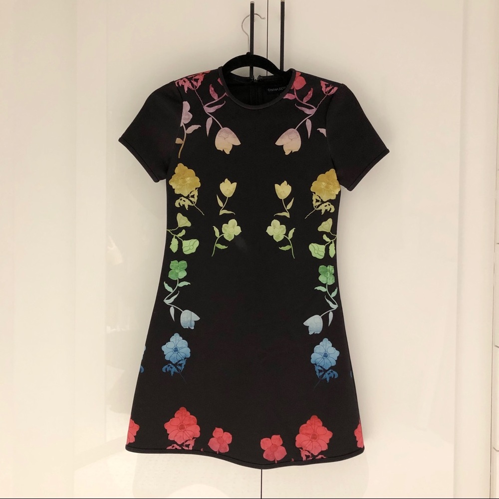 Cynthia Rowley Scuba Sleeveless Mini Dress